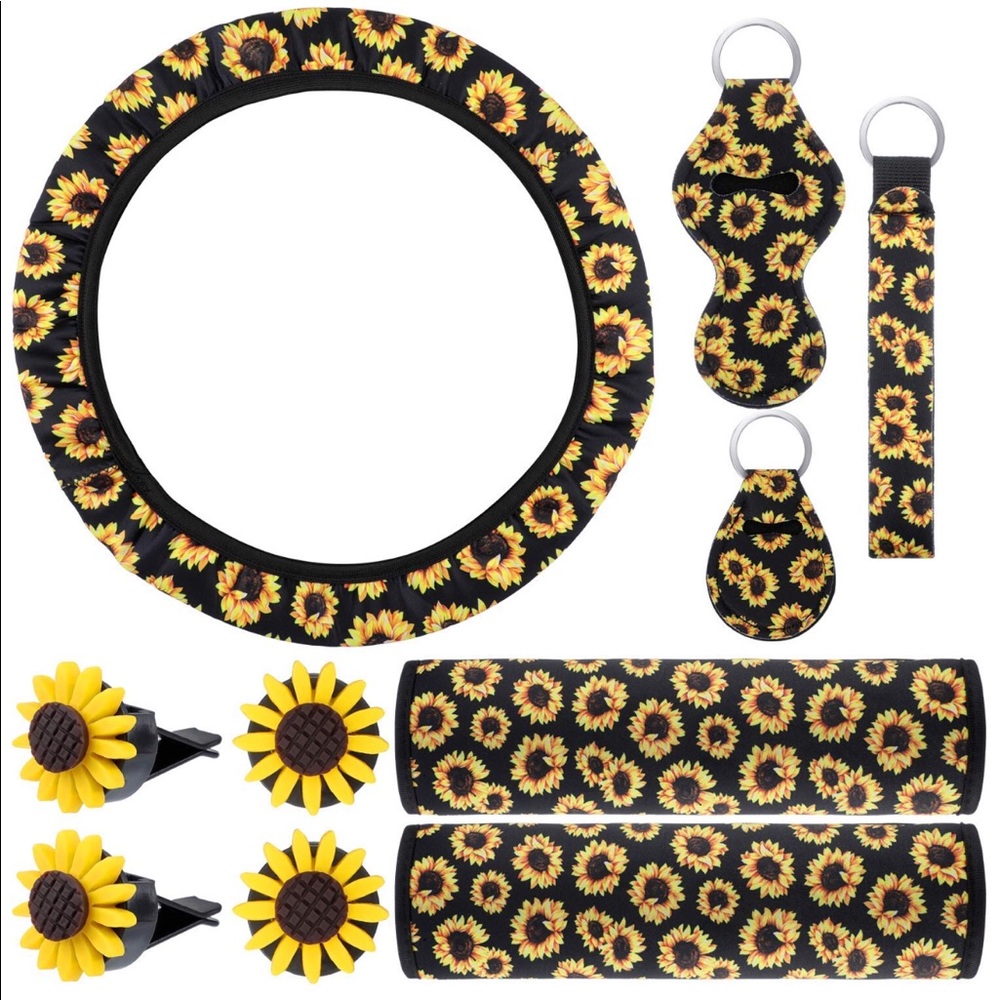 Sunflower car set - Picture 1 of 1